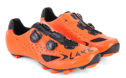tretry LAKE MX237 Carbon oranžové vel.43